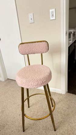 Pink Vanity Chair