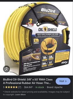 Blubird Rmx Rubber Air 3/8" 300 Psi