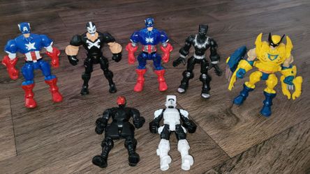 Mix mashers marvel action figures toys
