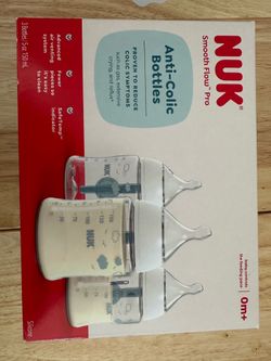 NUK Smooth Flow Anti Colic Baby Bottle 3 - 5oz