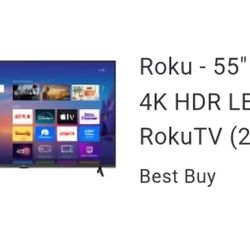 55in Hdr Roku Tv