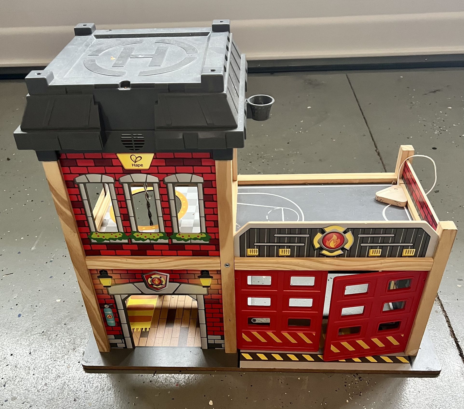 Hape Fire Station Playset