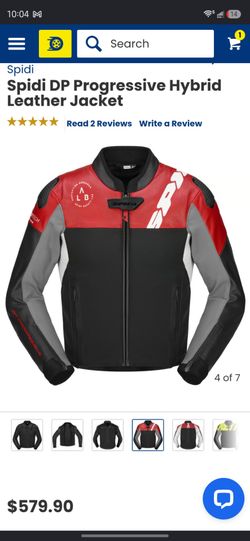 Spidi DP Progressive Hybrid Leather Jacket size 60 (brand new)