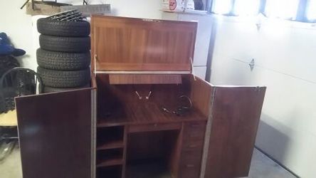 Antique Captains Desk