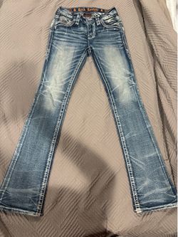 Rock revival Jean  Mid Rise/Boot size 24