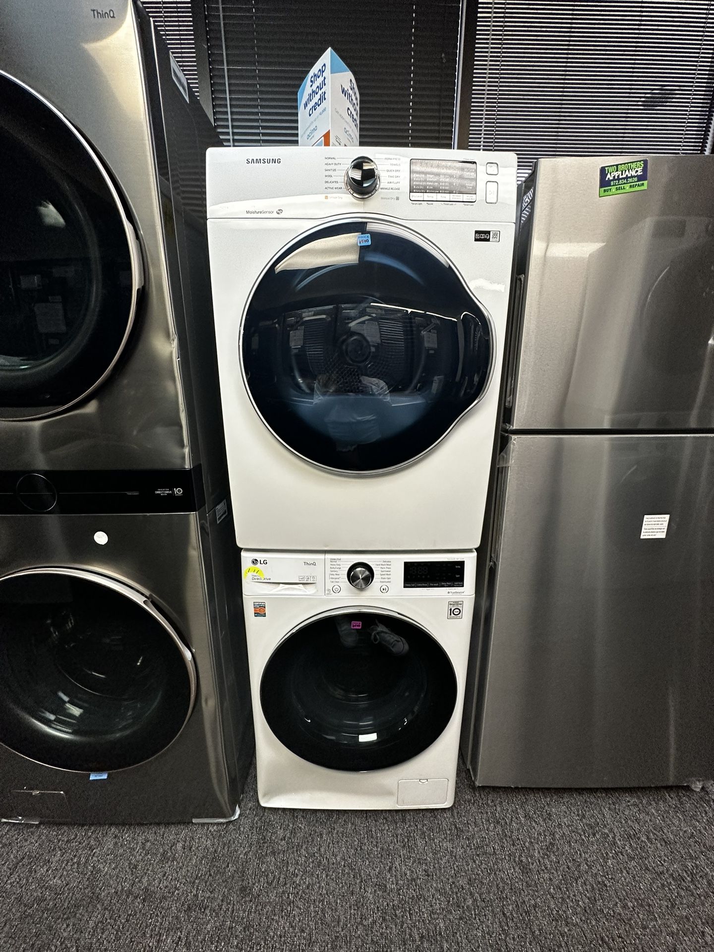 New Samsung Compact Front Load Washer And Dryer