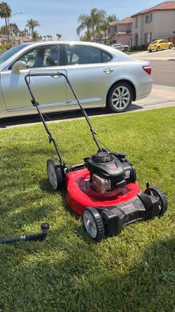 Yard machines 140cc rear bag lawn mower