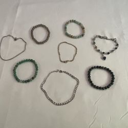 A Bundle Of 8 Brand New Bracelets