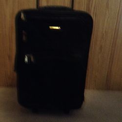 Rolling suitcase bag