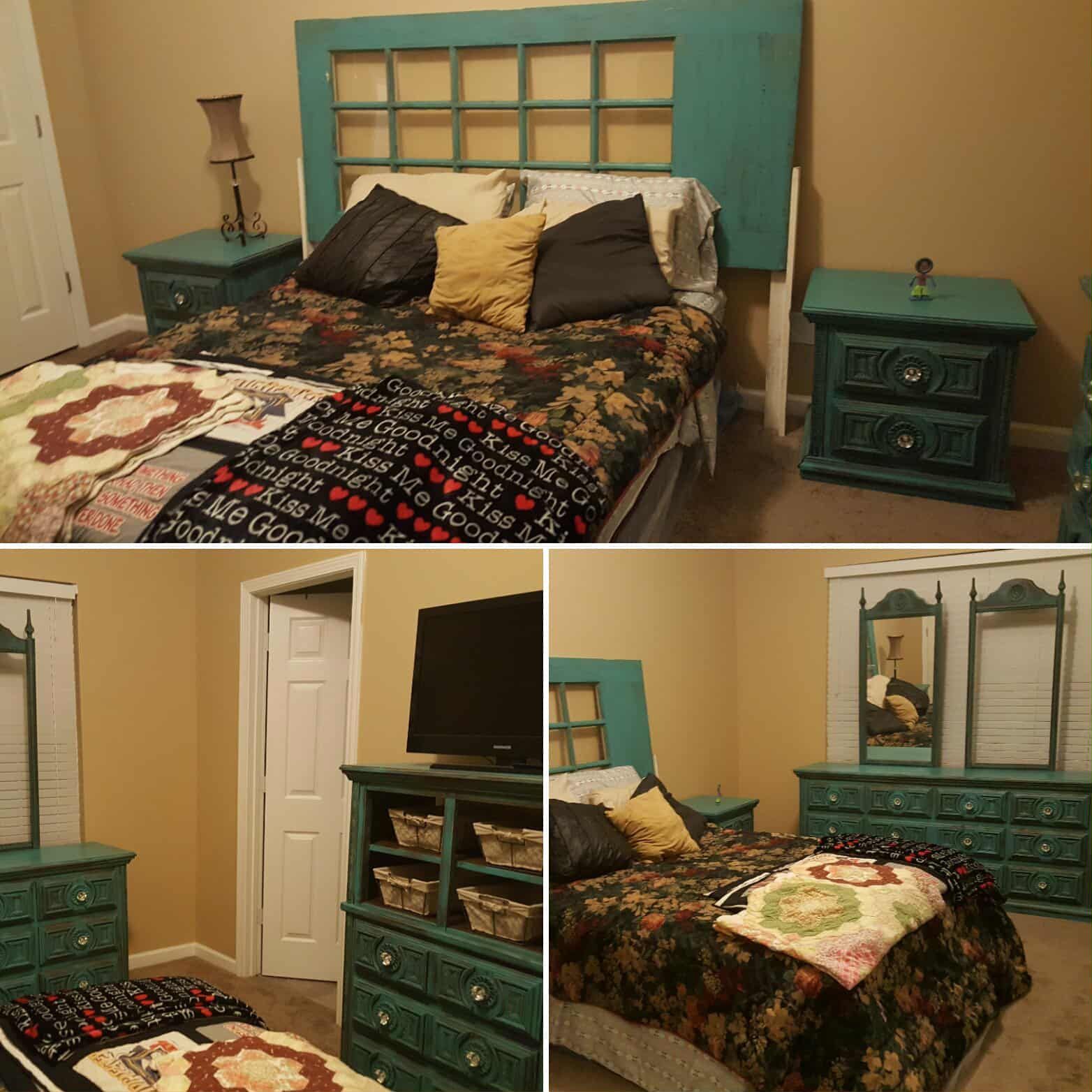 Antique Bedroom Furniture Set 
