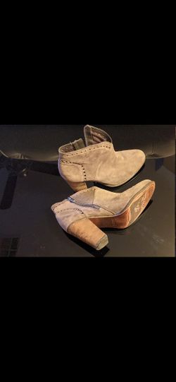 Brown Leather Booties