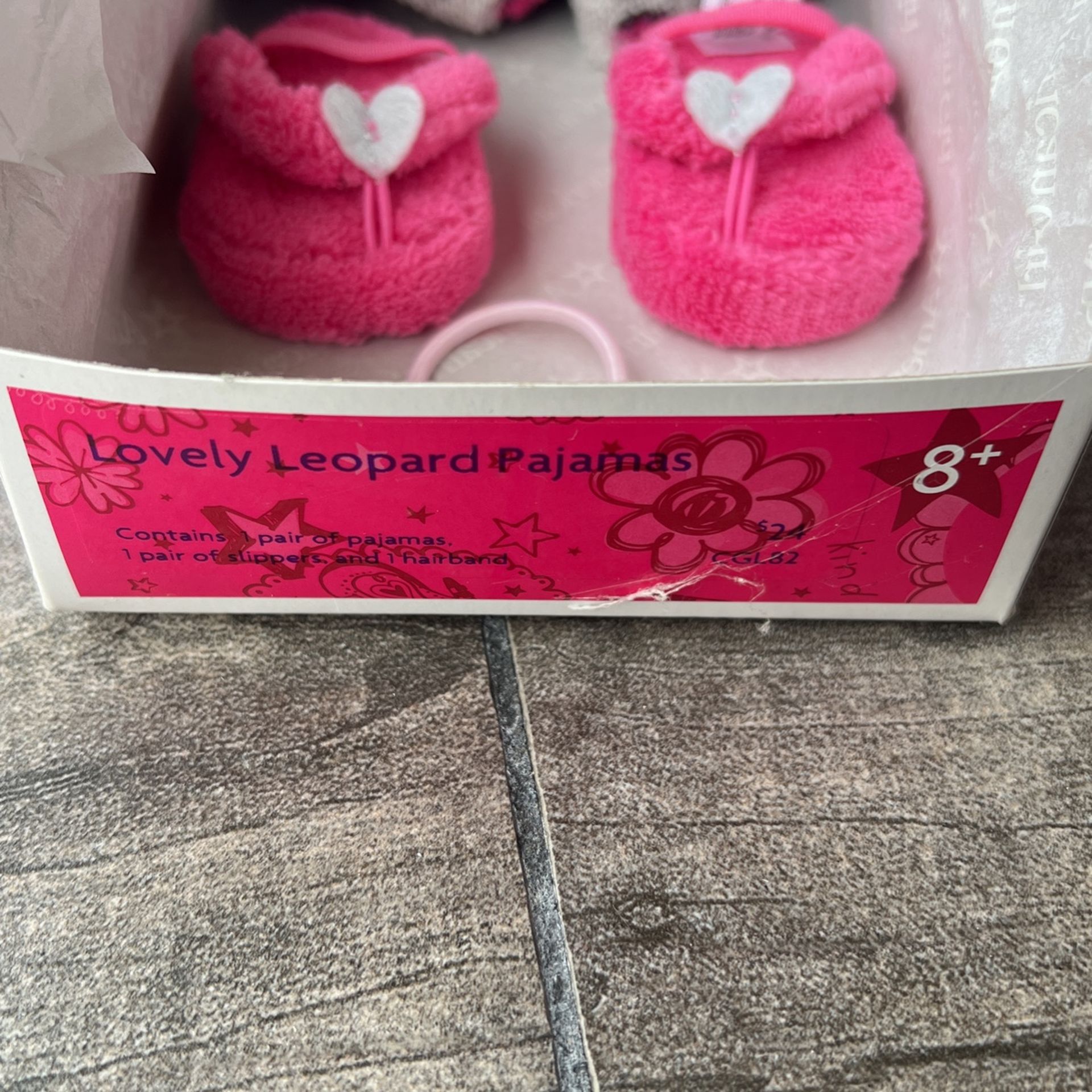 American girl Doll Pajama Set