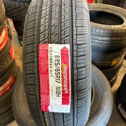 

225/65/17 Highway Tires Installed