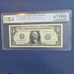 Collectible Currency One Dollar Star Note 