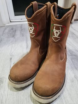 Rebar Wedge Orgullo Mexicano Waterproof Work Boot 10 D