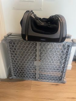 Puppy Crate & Travel Bag Set