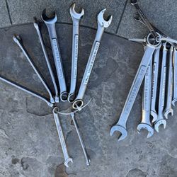 Craftsman USA combination wrenches (SAE + Metric)