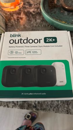 Blink outdoor 2k+ 3 camera system
