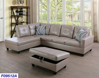 Sectional and Ottoman
