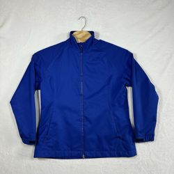 Nike Golf Storm-Fit Jacket Men’s XL Blue Full Zip Windbreaker Lightweight