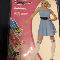Powerpuff Girls Bubbles Woman Custome