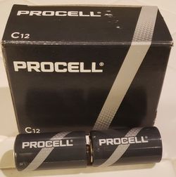 Procell Size C Batteries