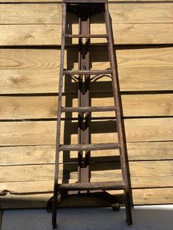 Vintage Metal Ladder