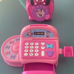 Minnie Mouse Phone & Cashier