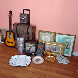 Vintage Frames Luggage Plates Guitar