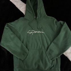 Supreme Classic Script Hoodie Medium