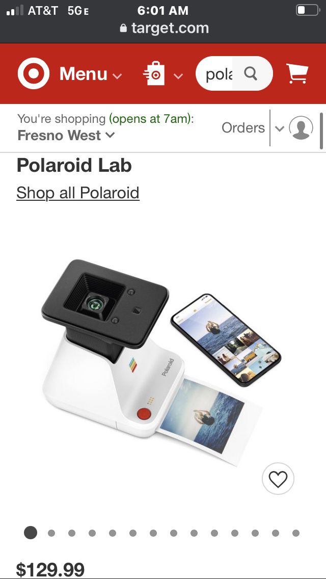 Polaroid lab instant photo printer