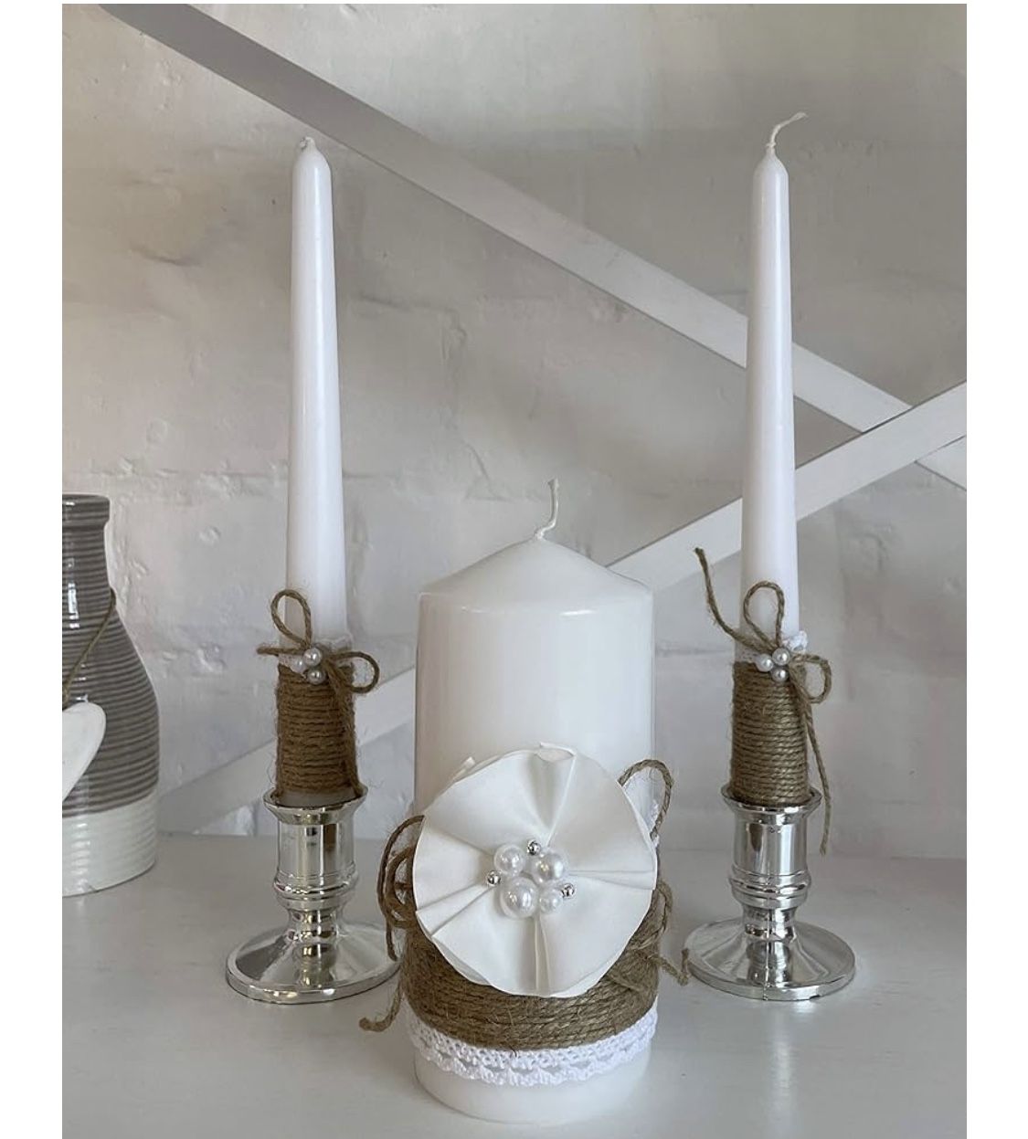 Unity Candle Set for Wedding - Wedding Accessories