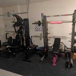 Like new Inspire M3+ Leg Press And Smith Machine