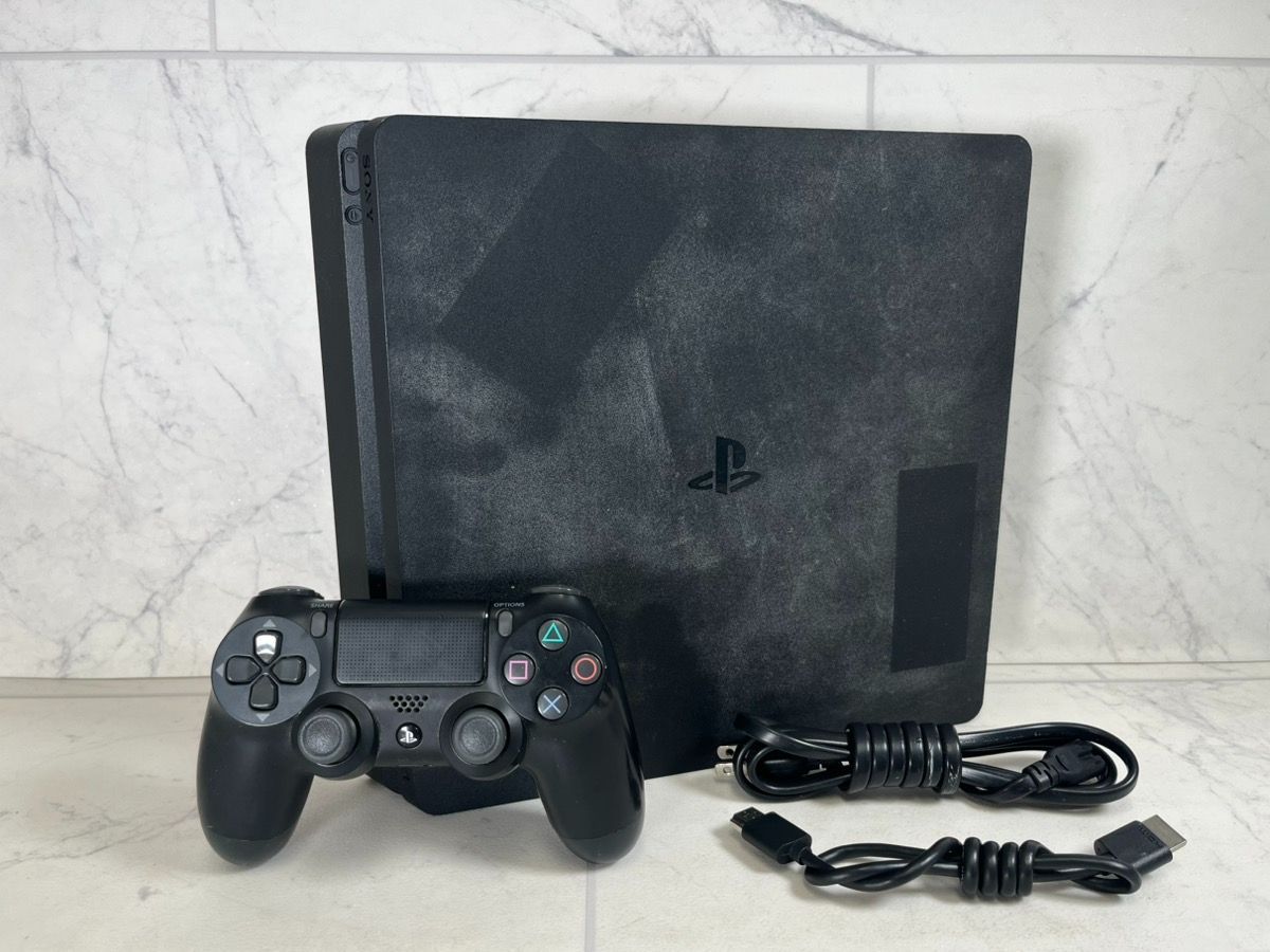 Sony PlayStation 4 Slim 1TB Console – PS4 – Jet Black (A1G007059)