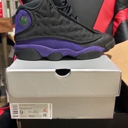 jordan 13 retro purple size 9