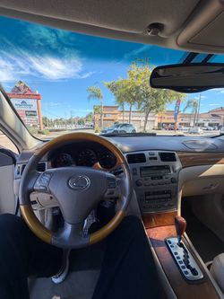 Lexus Sedan with Wood Trim Interior