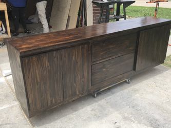 Custom build credenza
