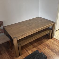 Treated Wood Table