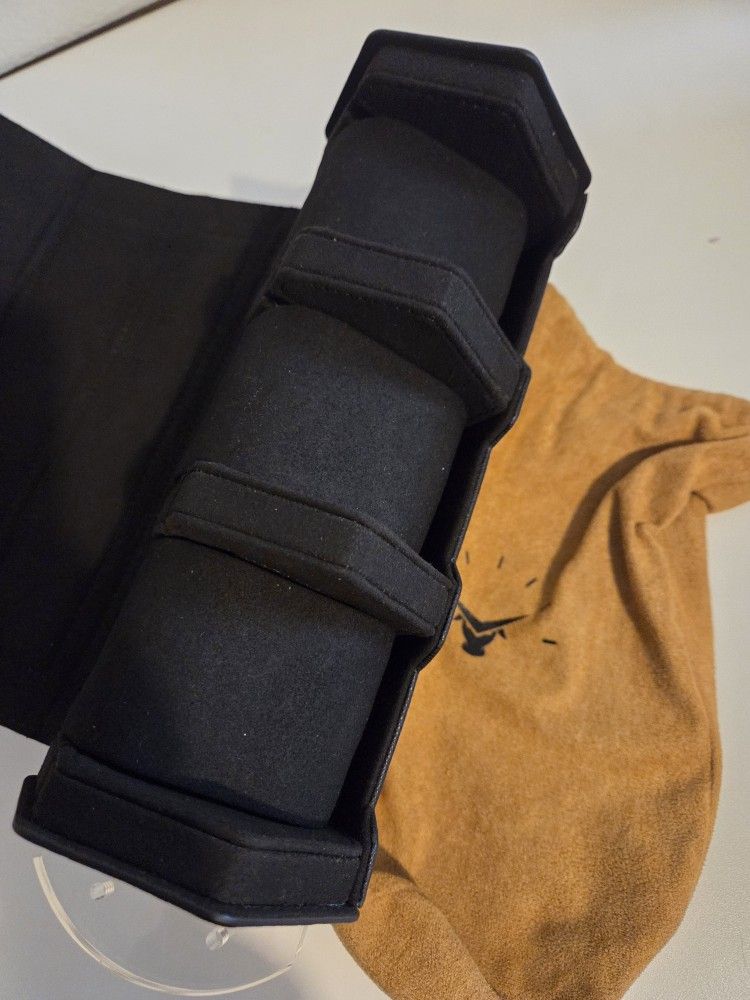 Leather & Time Watch Travel Case NEW