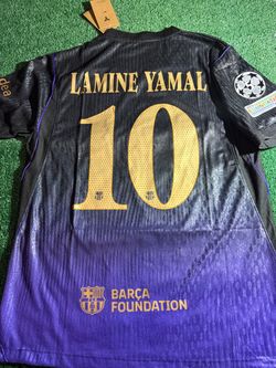 Lamine Yamal Away Jersey