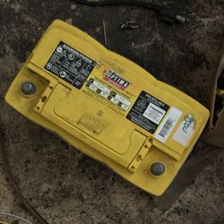 Yellow Top Battery