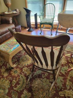 Wooden Spindle Back Dining Chair