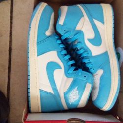 Nike Carolina Blue Jordans 1 