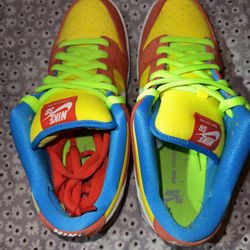 Nike SB Dunk Low ‘Bart Simpson’ Sz 10