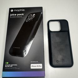 Mophie Battery Case iPhone 15 Pro