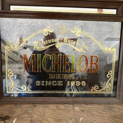 Michalob Beer Mirror