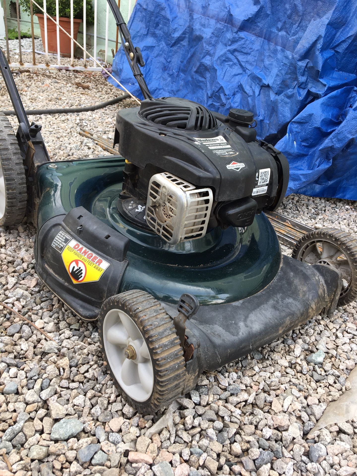 Lawnmower working excellent