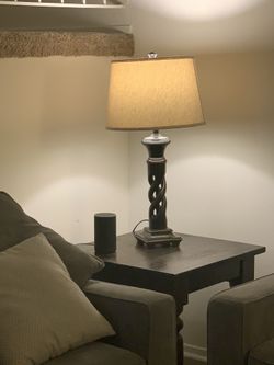 Two matching lamps