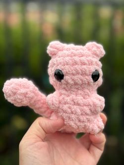 Pokémon Pink Mew ☁️ handmade ☁️ plushie