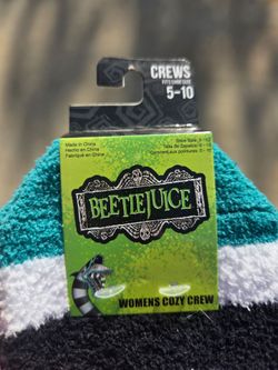 Beetlejuice socks